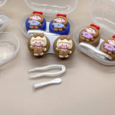 Textured Colored Contact Lens Case - BEAUEYE (UK)